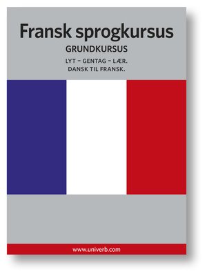 cover image of Fransk sprogkursus